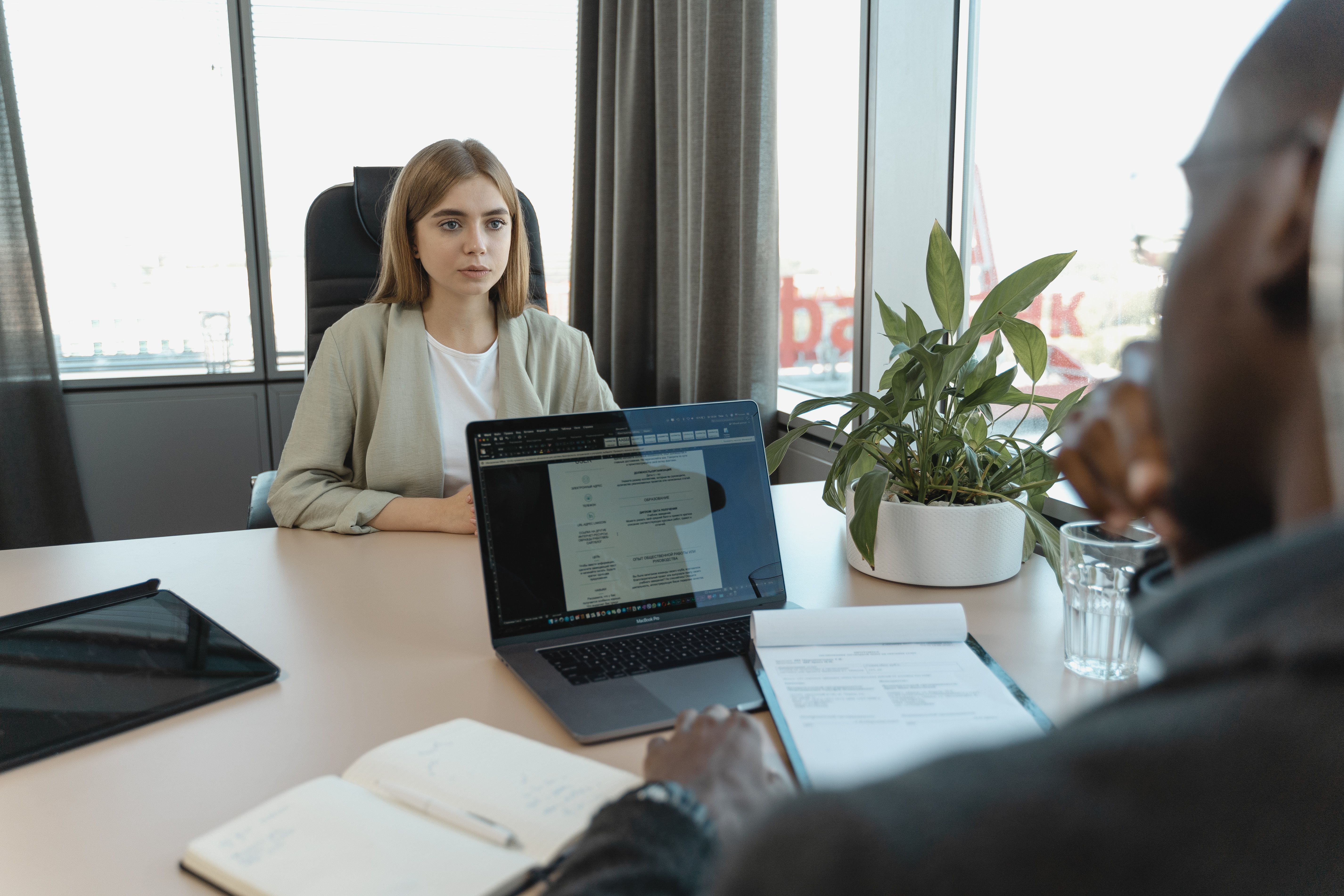 Collaborative interview discussing real project trade-offs