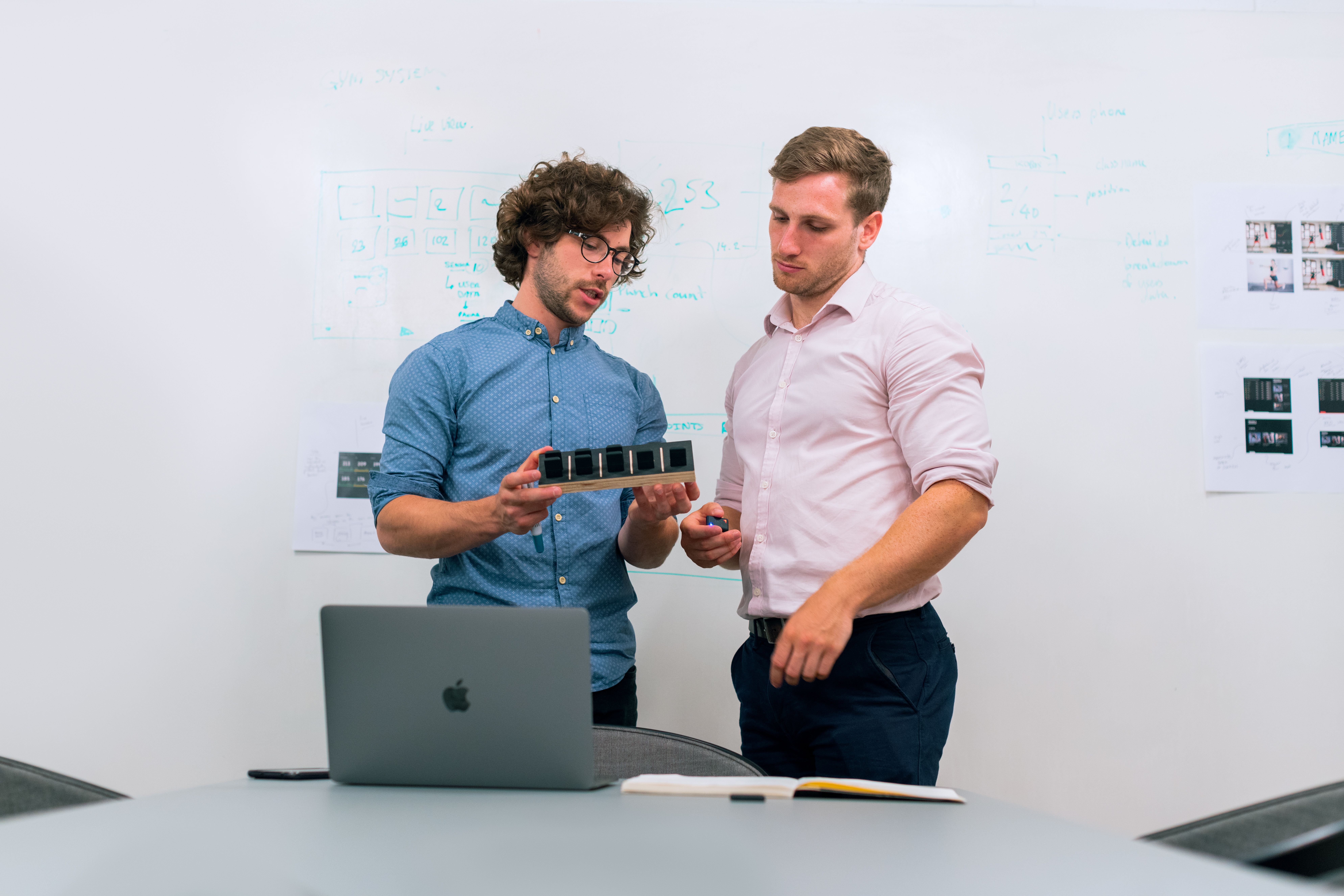Engineers reviewing integration architecture on a shared screen