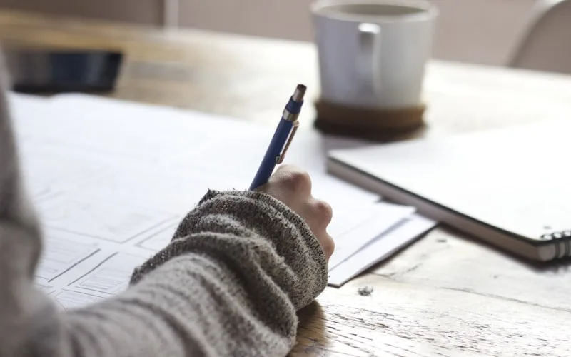 Professional studying notes and research to stay current on craft