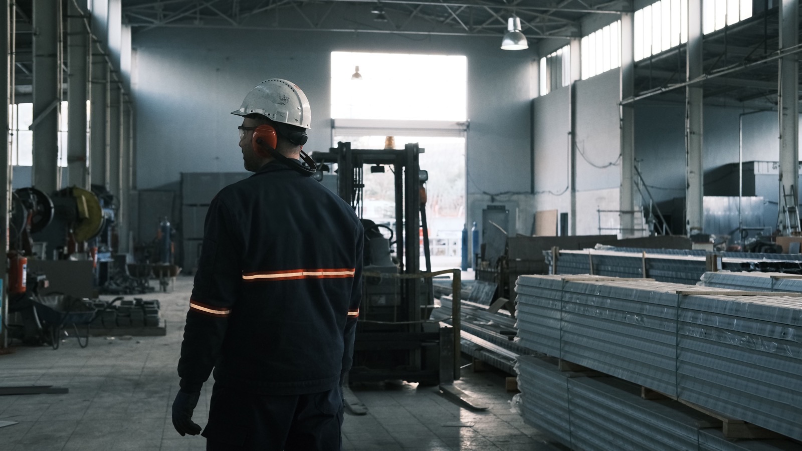 Factory floor for a manufacturing export engagement
