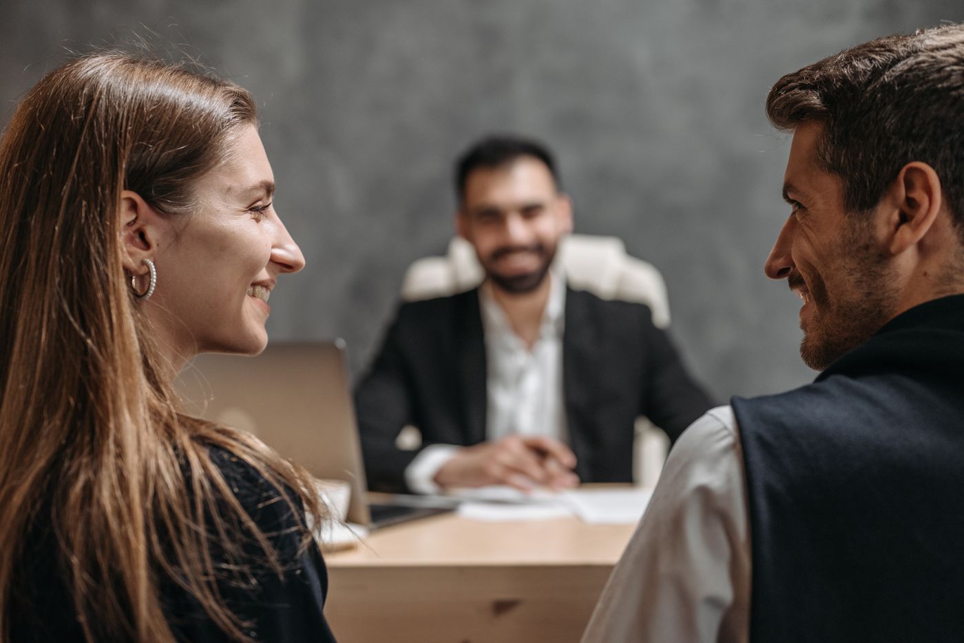 Professional consulting meeting in a modern office