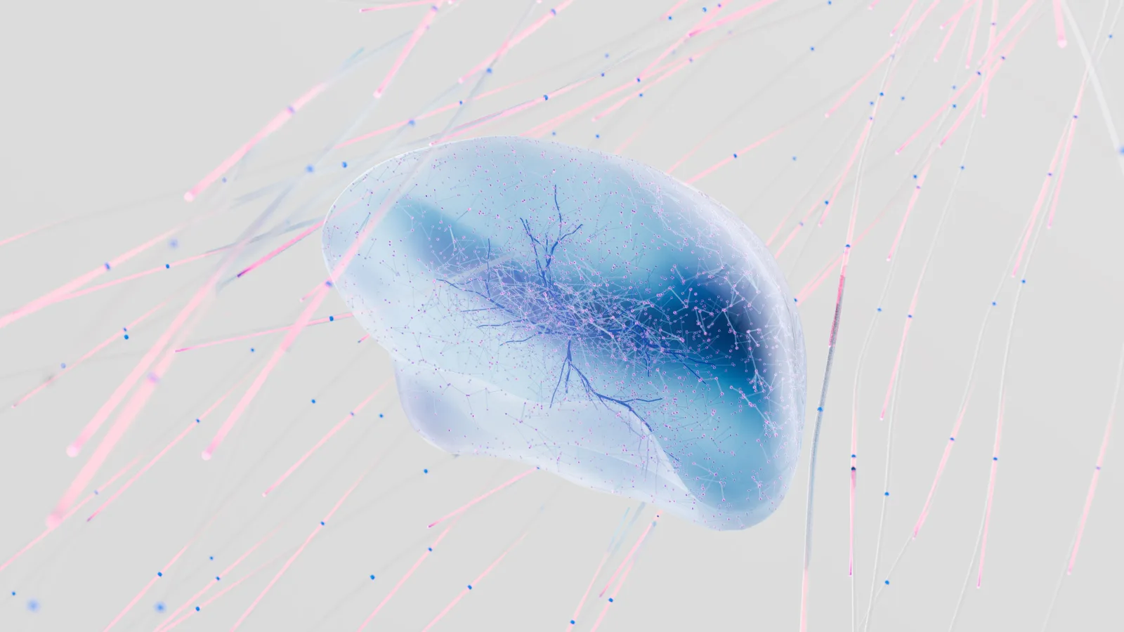 Neural network visualization for AI assistants and search