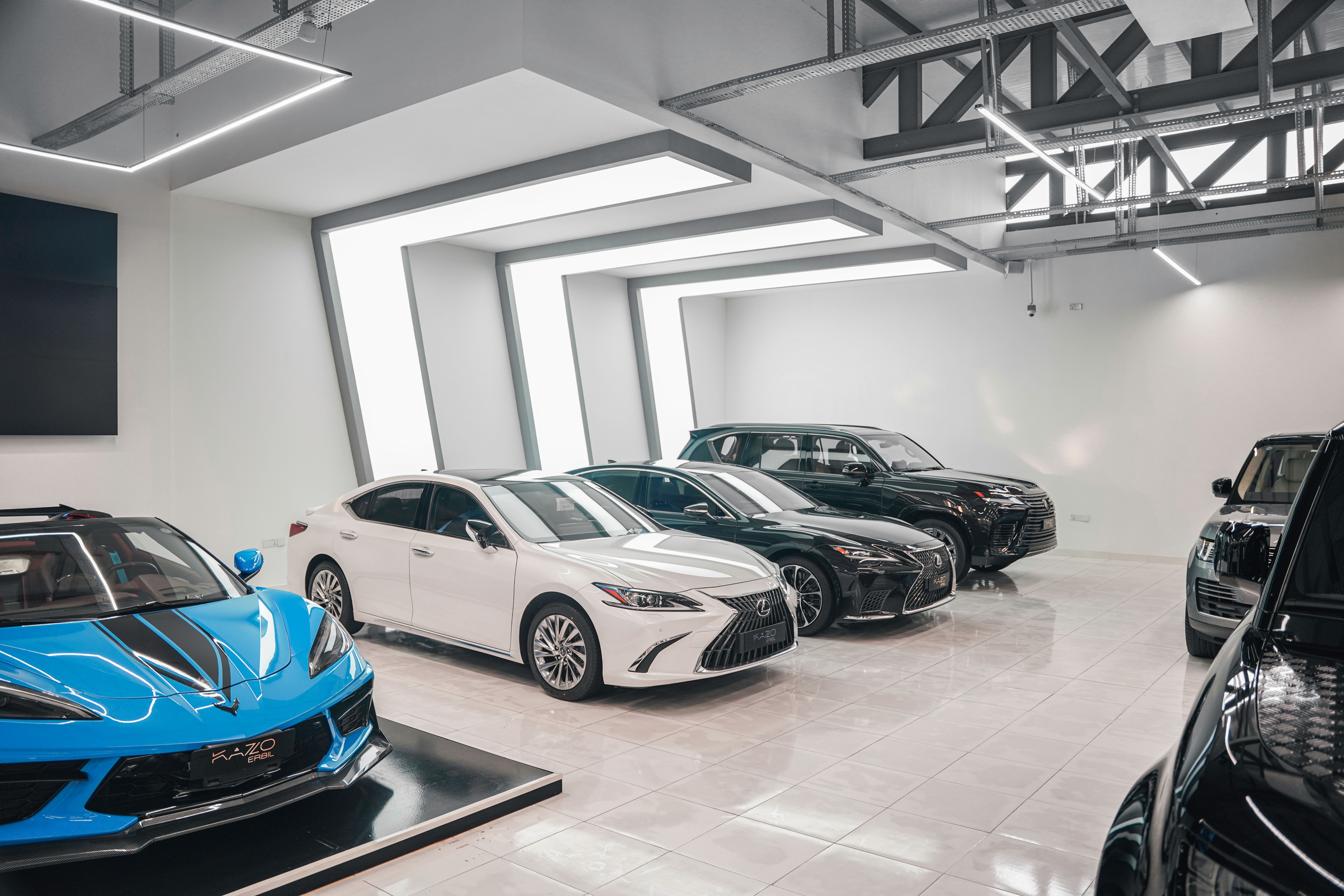 Automotive team reviewing dealership and service digital tools