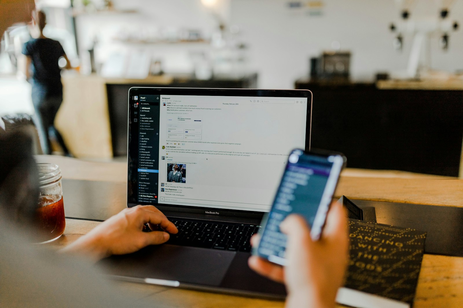 Flexus consultants planning a node.js development engagement