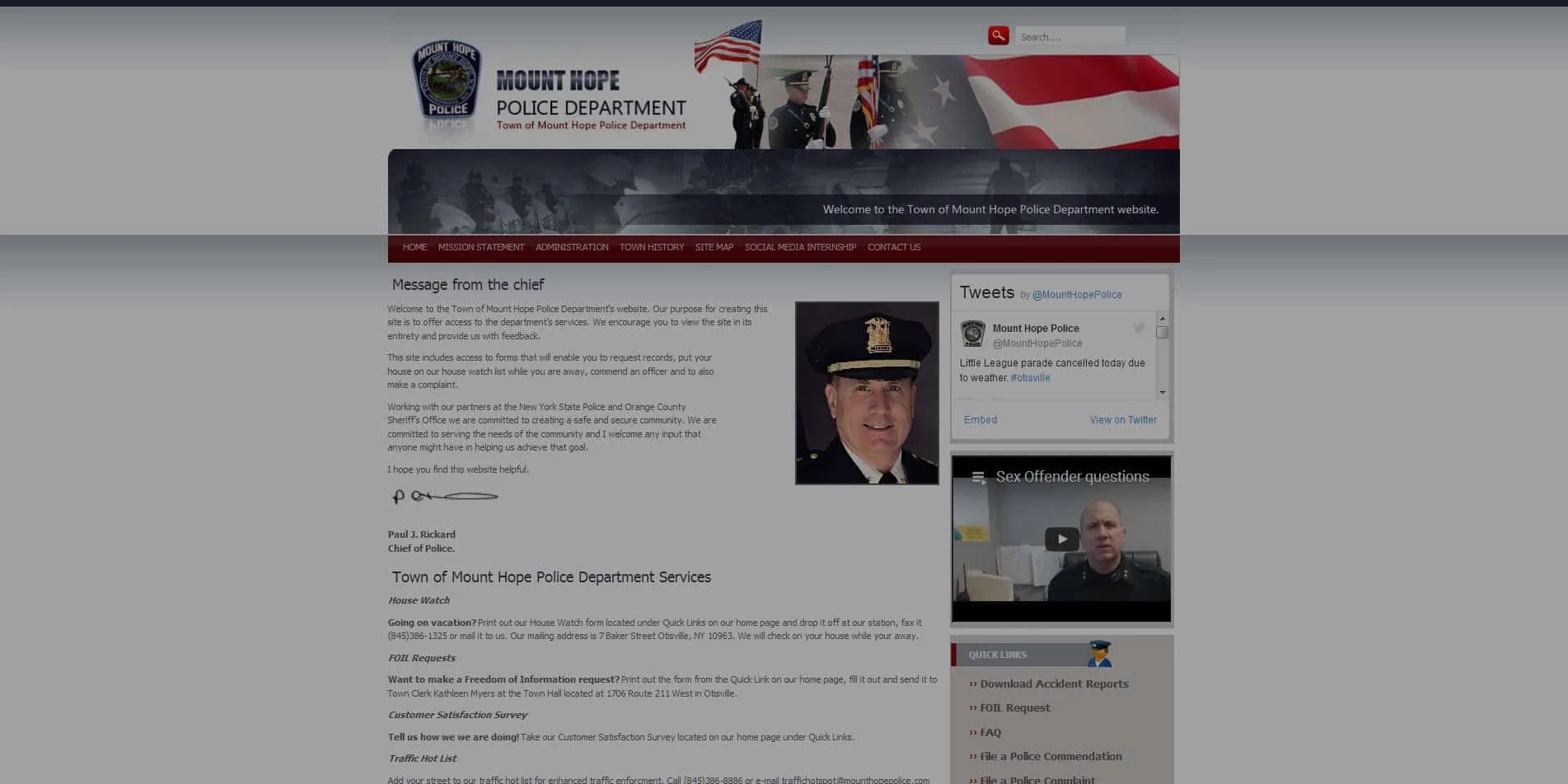 Mount Hope Police Department
