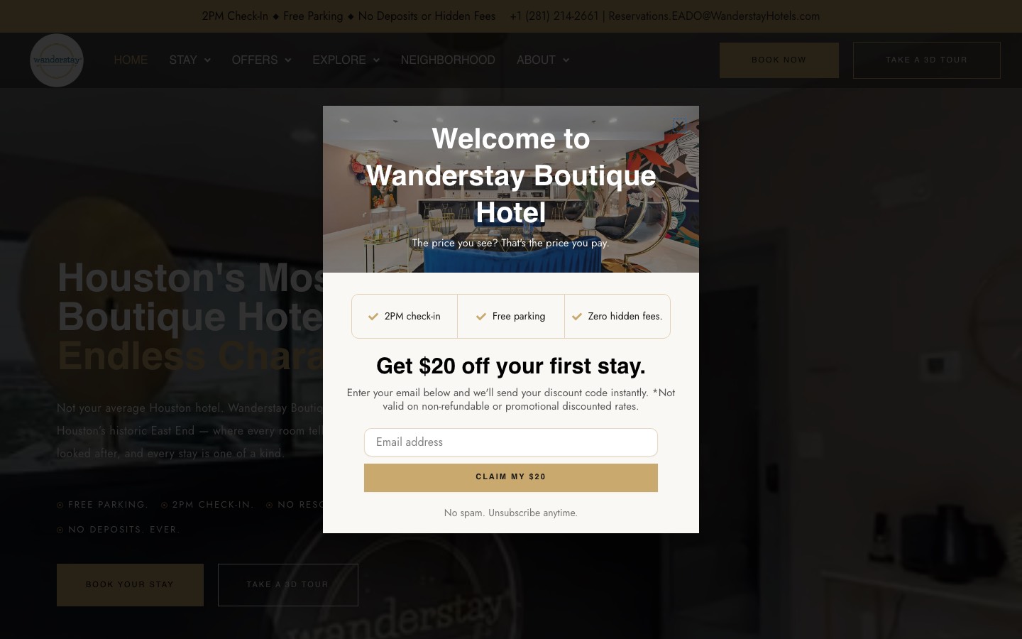 Wanderstay Boutique Hotel