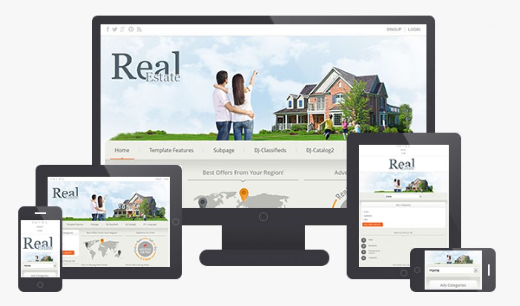 Real Estate Website Design Development